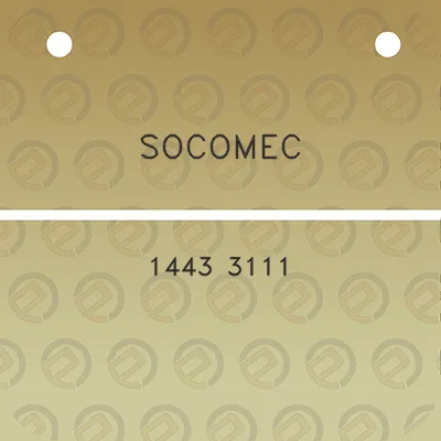 socomec-1443-3111