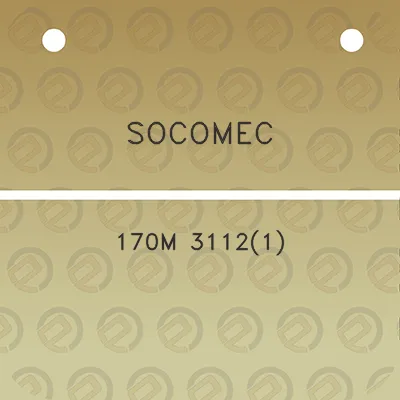 socomec-170m-31121