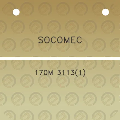 socomec-170m-31131