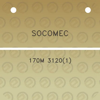 socomec-170m-31201