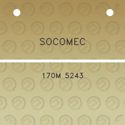 socomec-170m-5243