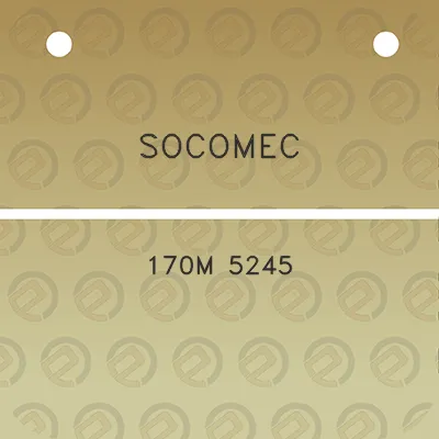 socomec-170m-5245