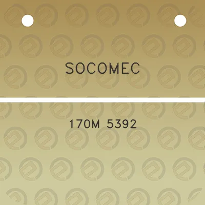 socomec-170m-5392