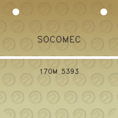 socomec-170m-5393