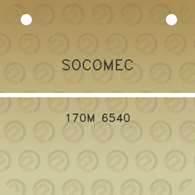 socomec-170m-6540