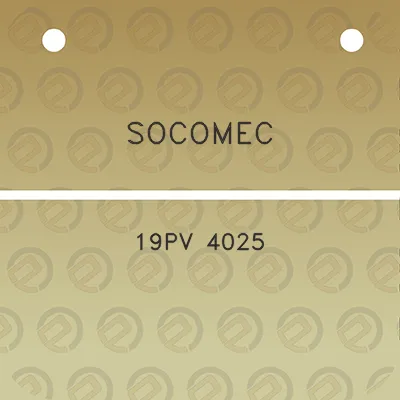 socomec-19pv-4025