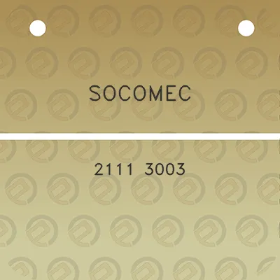 socomec-2111-3003