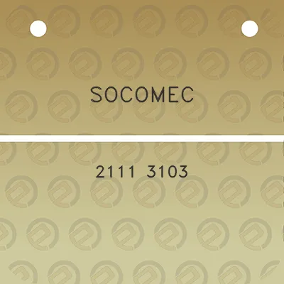 socomec-2111-3103