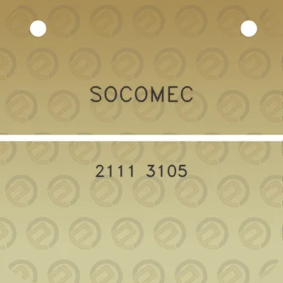 socomec-2111-3105