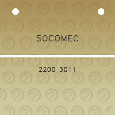 socomec-2200-3011