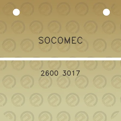 socomec-2600-3017