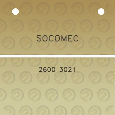 socomec-2600-3021