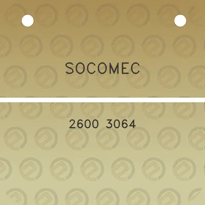 socomec-2600-3064