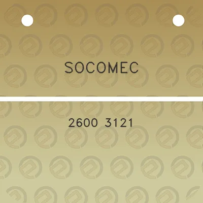 socomec-2600-3121