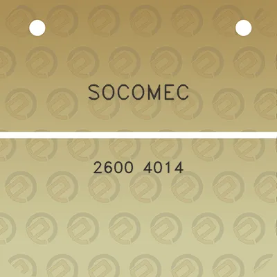 socomec-2600-4014