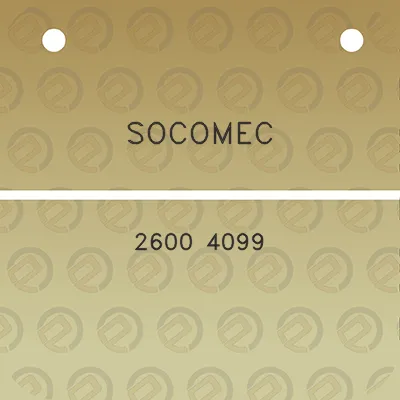 socomec-2600-4099