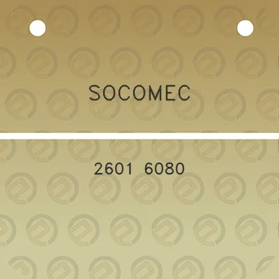 socomec-2601-6080