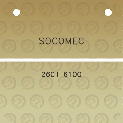 socomec-2601-6100