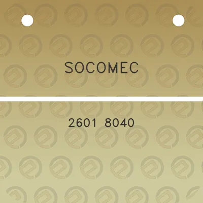 socomec-2601-8040