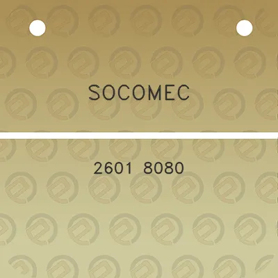 socomec-2601-8080