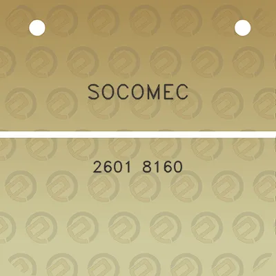 socomec-2601-8160