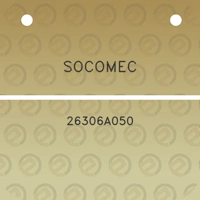 socomec-26306a050