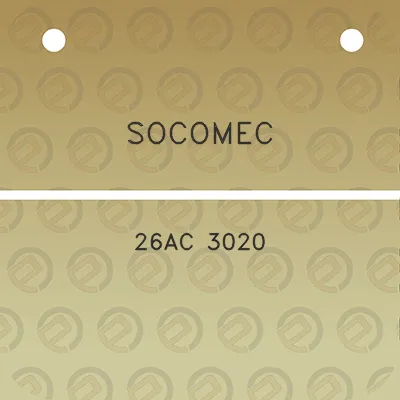 socomec-26ac-3020