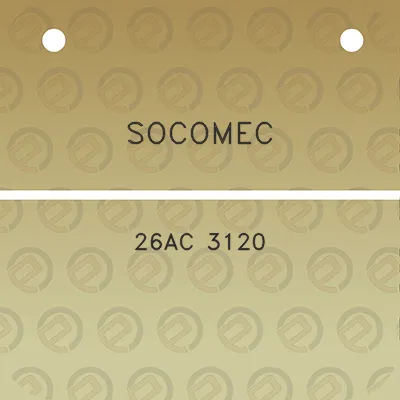 socomec-26ac-3120