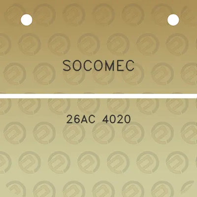 socomec-26ac-4020