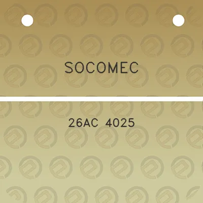 socomec-26ac-4025