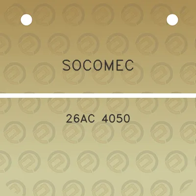 socomec-26ac-4050