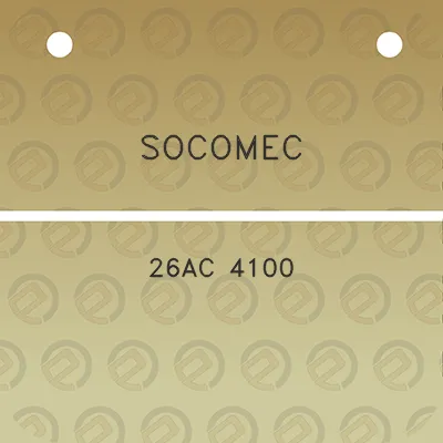 socomec-26ac-4100