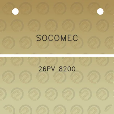 socomec-26pv-8200