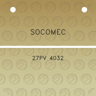 socomec-27pv-4032