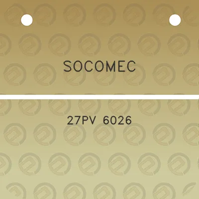 socomec-27pv-6026