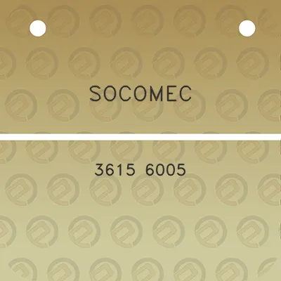 socomec-3615-6005