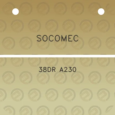 socomec-38dr-a230