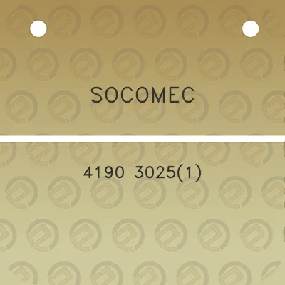 socomec-4190-30251