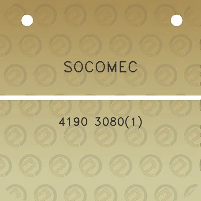 socomec-4190-30801