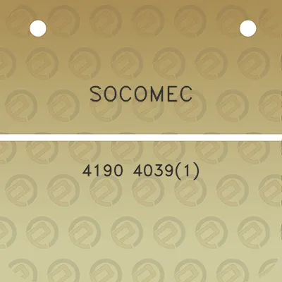 socomec-4190-40391