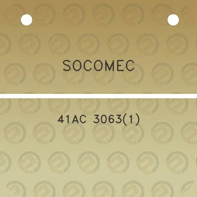 socomec-41ac-30631