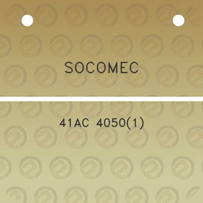 socomec-41ac-40501