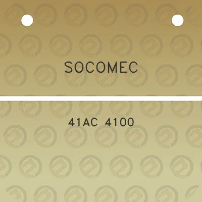 socomec-41ac-4100