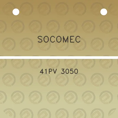 socomec-41pv-3050