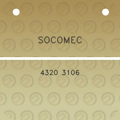 socomec-4320-3106