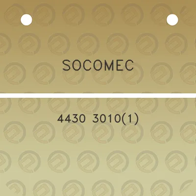 socomec-4430-30101