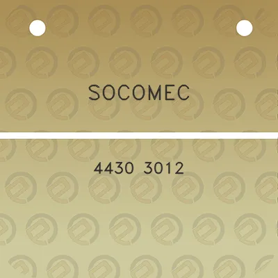 socomec-4430-3012