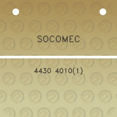 socomec-4430-40101