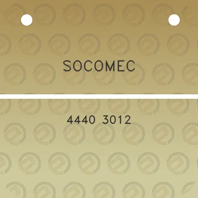 socomec-4440-3012