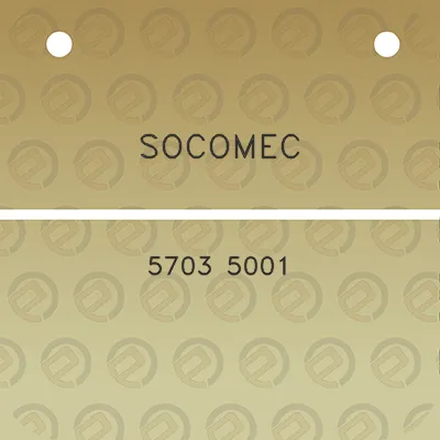 socomec-5703-5001